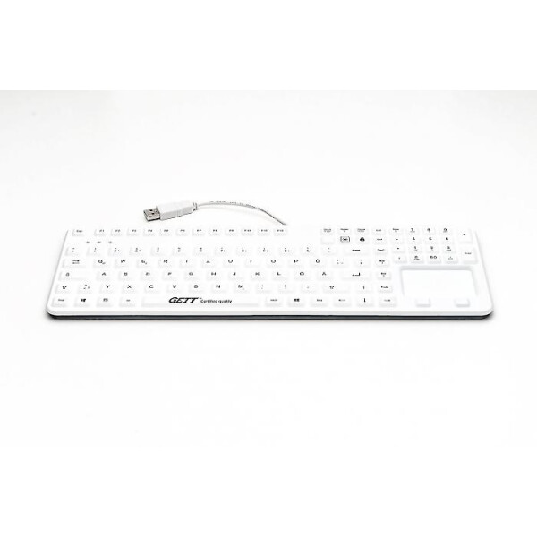 GETT CleanType Prime Panel+ - Standard - USB - Weiß