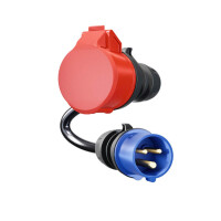 go-e CH-04-31 - Adapter Gemini flex 11 kW auf CEE blau 16 A