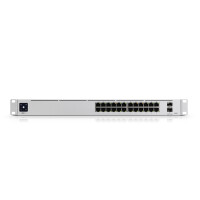 UbiQuiti Networks UniFi USW-PRO-24 - Managed - L2/L3 - Gigabit Ethernet (10/100/1000) - Rack-Einbau
