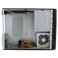 LC-Power LC-1400MI - Mini Tower - PC - Schwarz - micro ATX - Mini-ITX - Metall - 7,5 cm