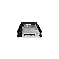 ICY BOX IB-2216StS - 8,89 cm (3.5 Zoll) - Speicherlaufwerkbehälter - 2.5 Zoll - SATA - SATA II - Schwarz - Aluminium - Kunststoff