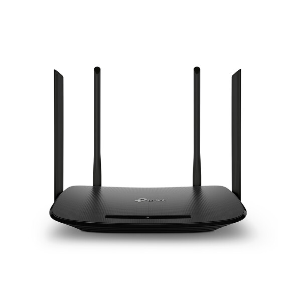 TP-LINK Archer VR300 AC1200 - Wi-Fi 5 (802.11ac) - Dual-Band (2,4 GHz/5 GHz) - Eingebauter Ethernet-Anschluss - 4G - Schwarz - Tabletop-Router