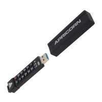Apricorn ASK3 - 32 GB - USB Typ-A - 3.2 Gen 1 (3.1 Gen 1) - 77 MB/s - Kappe - Schwarz