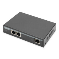 DIGITUS 2-Port Gigabit 4PPoE Extender, 802.3at, 60 W