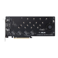 ASUS Hyper M.2 x16 Gen 4 - PCIe - M.2 - PCIe 4.0 - Silber...