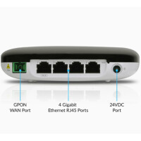 UbiQuiti Networks UF-WIFI - Wi-Fi 4 (802.11n) - Eingebauter Ethernet-Anschluss - Schwarz - Tabletop-Router
