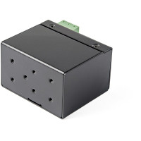 StarTech.com PoE + Industrial Media Converter 30W - Medienkonverter LWL Kupfer - Singlemod