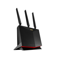 ASUS 4G-AC86U - Wi-Fi 5 (802.11ac) - Dual-Band (2,4 GHz/5 GHz) - Eingebauter Ethernet-Anschluss - 3G - Schwarz - Tabletop-Router