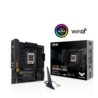 ASUS MB ASUS TUF GAMING B650M-E WIFI (AMD,AM5,DDR5,mATX) - AMD Sockel AM5 (Ryzen Zen4)