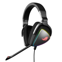 ASUS ROG Delta - Kopfh&ouml;rer - Kopfband - Gaming - Schwarz - Binaural - Drehregler