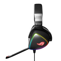 ASUS ROG Delta - Kopfh&ouml;rer - Kopfband - Gaming - Schwarz - Binaural - Drehregler