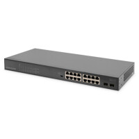 DIGITUS "16-Port Gigabit + 2-Port Gigabit SFP