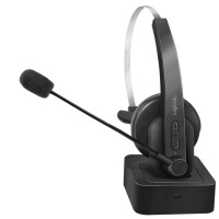LogiLink Bluetooth Headset Mono m.headband & charging...