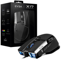 EVGA X17 - Beidhändig - Optisch - USB Typ-A - 16000...