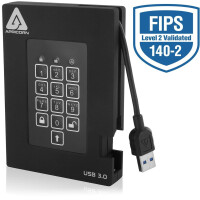 Apricorn Aegis Padlock Fortress - 2000 GB - 3.2 Gen 1...