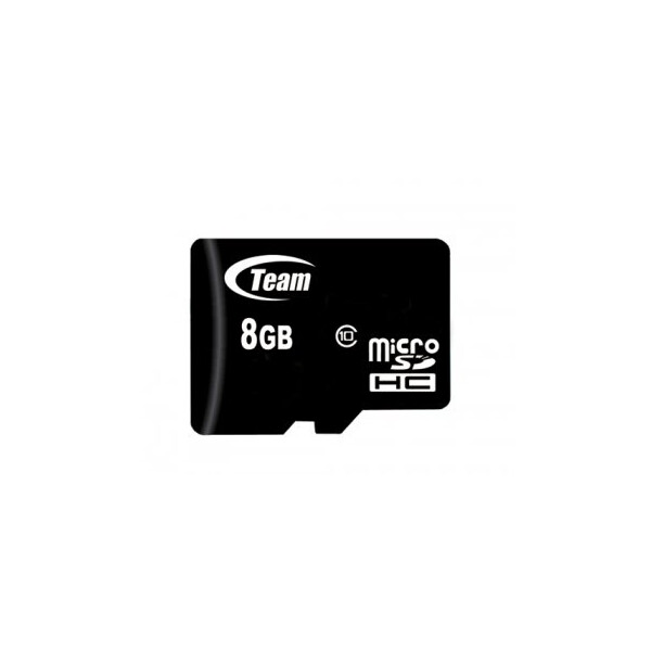 Team Group microSDHC 8GB - 8 GB - MicroSDHC - Klasse 10 - 20 MB/s - 14 MB/s - Schwarz