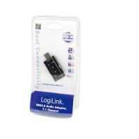 LogiLink USB Soundcard - 7.1 Kan&auml;le - USB