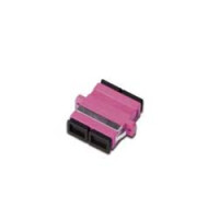 DIGITUS SC / SC Duplex Coupler, OM4,  Farbe pink