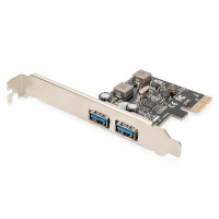 DIGITUS USB 3.0, 2-Port, PCI Express Add-On Karte