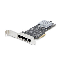 StarTech.com 4-Port NBASE-T 2.5Gbps PCIe Network Card -...