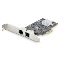 StarTech.com 2-Port NBASE-T 2.5Gbps PCIe Network Card - Netzwerkkarte - PCI-Express