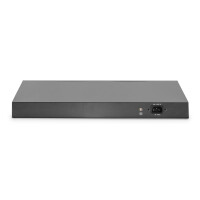 DIGITUS 24 Port 10/100/1000 + 4SFP+ UPLINK Switch, 19", L2+ Features