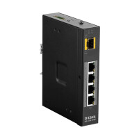 D-Link DIS-100G-5PSW - Unmanaged - L2 - Gigabit Ethernet (10/100/1000) - Vollduplex - Power over Ethernet (PoE) - Wandmontage