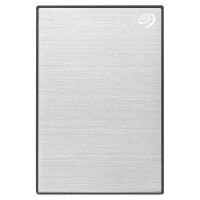 Seagate One Touch with Password 1TB Silver - Festplatte - 2,5"