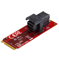 StarTech.com U.2 (SFF-8643) auf M.2 PCI Express 3.0 x4...