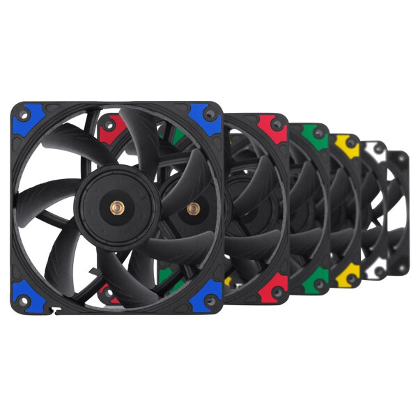 Noctua PC-Luefter NF-A12x15 PWM chromax - Gehäuse-Lüfter - 1.850 rpm