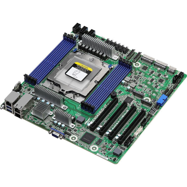 ASRock Mainboard GENOAD8UD-2T/X550 micro-ATX Sockel SP5 Single - Mainboard - Micro/Mini/Flex-ATX