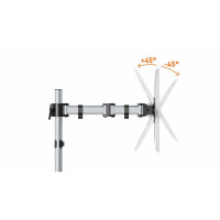 Durable 509423 - Klemme - 8 kg - 33 cm (13 Zoll) - 68,6 cm (27 Zoll) - 100 x 100 mm - Silber