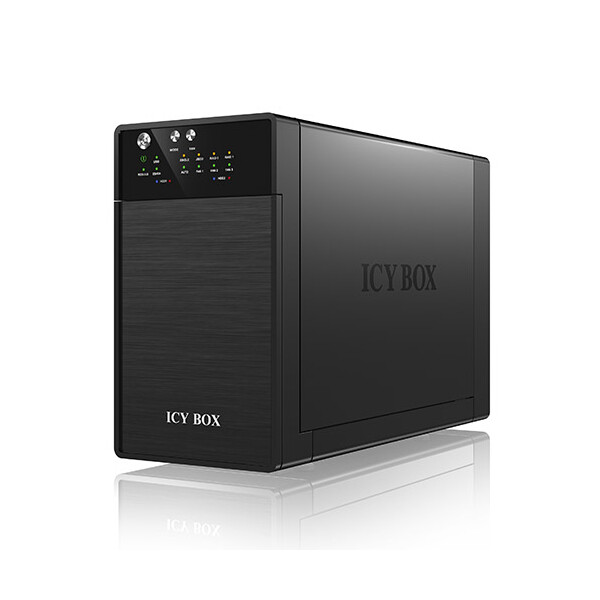 ICY BOX IB-RD3620SU3 - SATA - Serial ATA II - Serial ATA III - 1,11 kg - Desktop - Schwarz