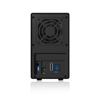 ICY BOX IB-RD3620SU3 - SATA - Serial ATA II - Serial ATA III - 1,11 kg - Desktop - Schwarz