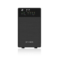 ICY BOX IB-RD3620SU3 - SATA - Serial ATA II - Serial ATA III - 1,11 kg - Desktop - Schwarz