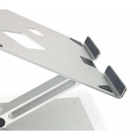 Durable Laptopständer LAPTOP STAND RISE silber 505023