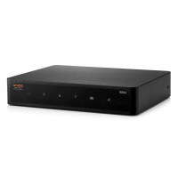 HPE a Hewlett Packard Enterprise company Aruba 9004 (RW) - Schwarz - LAN - Status - WAN - WLAN - 100,1000 Mbit/s - 3DES - AES - RJ-45 - 25 W