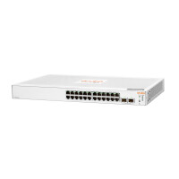 HPE Instant On 1830 24G 2SFP - Managed - L2 - Gigabit Ethernet (10/100/1000) - Vollduplex - Rack-Einbau - 1U