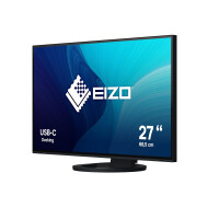 EIZO FlexScan EV2781 - 68,6 cm (27 Zoll) - 2560 x 1440 Pixel - Quad HD - LED - 5 ms - Schwarz