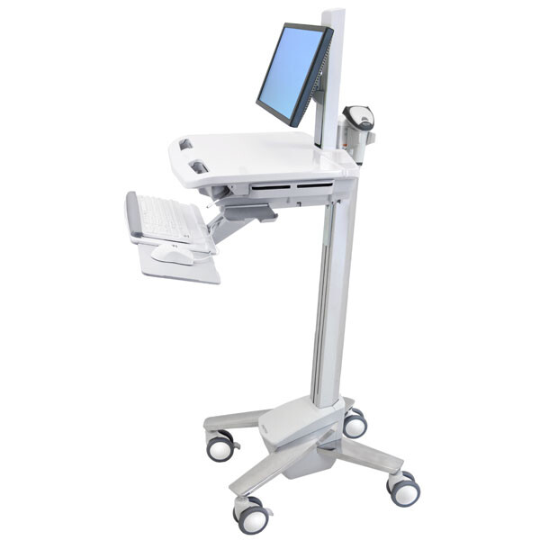 Ergotron StyleView Cart - Multimedia-Wagen - Weiß - Notebook - 16 kg - 61 cm (24 Zoll) - 90°