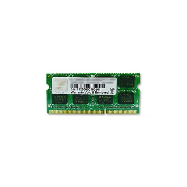 G.Skill 4GB DDR3-1600 SQ - 4 GB - 1 x 4 GB - DDR3 - 1066 MHz - 204-pin SO-DIMM