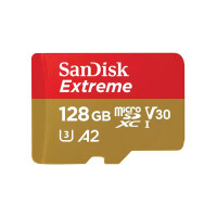 SanDisk Extreme - 128 GB - MicroSDXC - Klasse 10 - UHS-I - 190 MB/s - 90 MB/s