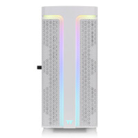Thermaltake H590 TG ARGB - Midi Tower - PC - Weiß - ATX - EATX - micro ATX - Mini-ITX - SPCC - Gehärtetes Glas - Multi