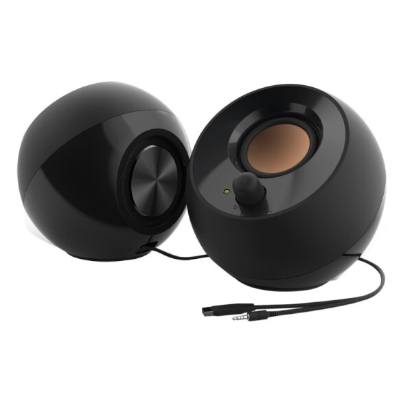 Creative Labs Pebble - 2.0 Kanäle - Verkabelt - 4,4 W - 100 - 17000 Hz - Schwarz