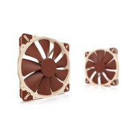 Noctua NF A20 5V PWM - Ventilator - 20 cm - 350 RPM - 800 RPM - 146,9 m³/h - Beige - Rot