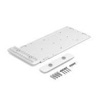 Logitech Compute Mount - Monitor-Stativ CPU-Halterung - USFF - 75 x 75,100 x 100 mm - Weiß - Schraube - Logitech RoomMate - Google Meet compute system - Intel NUC