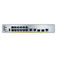Cisco C9200CX-12T-2X2G-E - Managed - Gigabit Ethernet (10/100/1000) - Power over Ethernet (PoE) - Rack-Einbau