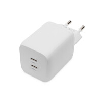 DIGITUS USB-C Ladeger&auml;t, 2-Port, 65W GaN