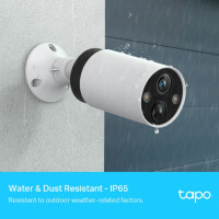 TP-LINK Tapo C420 - CCTV Sicherheitskamera - Innen &amp; Au&szlig;en - Kabellos - Wand- / Mast - Wei&szlig; - Gesch&uuml;tzturm