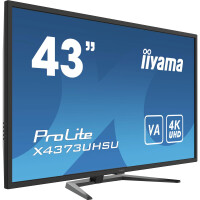 Iiyama ProLite X4373UHSU-B1 - 108 cm (42.5 Zoll) - 3840 x...